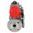 Кран шаровой BV3232P(4pc)-FP-3WL-F Ду25 Ру16 полнопроходной трехходовой, фланцевый, корпус - нержавеющая сталь SS316, с пневмоприводом PA-DA-052 двойного действия и пневмораспределителем 4M310-08 AC220V
