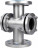 Стекло смотровое SG2-35S-F тип В ГОСТ 21836-2021 Ду100 Ру16 нержавеющая сталь, фланцевое