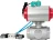 Кран шаровой BV3232P(4pc)-SP-3WL-T-ISO-H Ду50 Ру63 стандартнопроходной L-тип, внутренняя резьба, корпус - нержавеющая сталь 316, PTFE, с пневмоприводом PA-DA-065, пневмораспределителем 4V320-08 AC220V и магнитным переключателем ALS200D