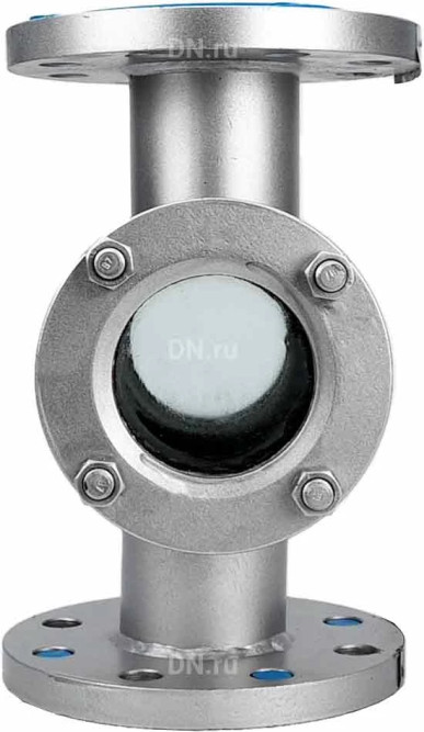 Стекло смотровое SG2-35S-F тип В ГОСТ 21836-2021 Ду150 Ру16 нержавеющая сталь, фланцевое