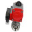 Кран шаровой BV3232P(2pc)-FP-T-ISO-H Ду80 Ру40 полнопроходной двухходовой, нержавеющая сталь 316, внутренняя резьба, уплотнение - PTFE, с пневмоприводом PA-DA-105 двойного действия и пневмораспределителем 4M310-08 24В