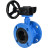 Затвор дисковый поворотный WBV1313E-2W-F-H Ду50 Ру16 фланцевый, корпус - чугун GGG40, диск - чугун GGG40, уплотнение - EPDM, с редуктором HAM RQN1-180Z-T40