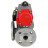 Кран шаровой BV3232P(4pc)-FP-3WL-F Ду100 Ру16 полнопроходной трехходовой, фланцевый, корпус - нержавеющая сталь SS316, с пневмоприводом PA-DA-105 двойного действия и пневмораспределителем 4M310-08 DC24V