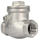 Клапан обратный VC3232P-T 1/2″ Ду15 Ру16 муфтовый, поворотный, корпус - нержавеющая сталь, диск - нержавеющая сталь, уплотнение - PTFE