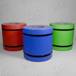 Рулон с полимерным покрытием 0,9 мм ст08пс ГОСТ 52146-2003