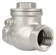 Клапан обратный VC3232P-T 3/4″ Ду20 Ру16 муфтовый, поворотный, корпус - нержавеющая сталь, диск - нержавеющая сталь, уплотнение - PTFE