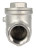 Клапан обратный VC3232P-T 3/4″ Ду20 Ру16 муфтовый, поворотный, корпус - нержавеющая сталь, диск - нержавеющая сталь, уплотнение - PTFE