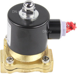 Клапан электромагнитный VS100-ET-NC-24VAC 3/8″ Ду10 Ру10 прямого действия двухходовой, корпус - латунь, присоединение - внутренняя резьба, уплотнение - EPDM, нормально-закрытый, катушка - 24 В AC