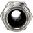 Штуцер елочка BF32-T-1 1/2-32 1 1/2″х32мм Ду40 Ру16 шланговый, корпус - нержавеющая сталь AISI 316 (CF8M), присоединение - наружная резьба/штуцер
