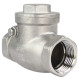 Клапан обратный VC3232P-T 1″ 1/4 Ду32 Ру16 муфтовый, поворотный, корпус - нержавеющая сталь, диск - нержавеющая сталь, уплотнение - PTFE