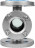 Стекло смотровое SG2-32S-F тип В ГОСТ 21836-2021 Ду40 Ру40 нержавеющая сталь 316, фланцевое