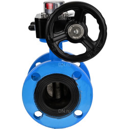 Затвор дисковый поворотный WBV1313E-2W-F-H Ду150 Ру16 фланцевый, корпус - чугун GGG40, диск - чугун GGG40, уплотнение - EPDM, с редуктором HGB RQN2-320Z