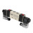 Пневмораспределитель 4V320-10 AC220V 3/8″ бистабильный, пятиканальный, с двусторонним ЭМУ (подключение со шлангами)