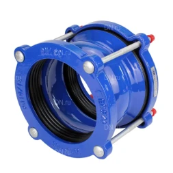 Муфта соединительная ДРК CCDS2112E-SS Ду50 Ру16, корпус - сталь S235, уплотнение - EPDM, обжимной диаметр 59-72мм TIAN