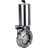 Затвор дисковый поворотный WBV3131S-2W-W-H Ду20 Ру10 под приварку, пищевая нержавеющая сталь 304, уплотнение – Silicon, с пневмоприводом PA-SA-85 с возвратными пружинами