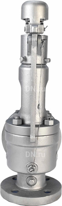 Клапан предохранительный VR3430M-F Ду40/50 Ру16 полноподъемный пружинный фланцевый, корпус - сталь WCB, уплотнение металл/металл (с настройкой 4-6 бар)