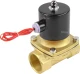 Клапан электромагнитный VS100-ET-NC-24VAC 1 1/2″ Ду40 Ру10 прямого действия двухходовой, корпус - латунь, присоединение - внутренняя резьба, уплотнение - EPDM, нормально-закрытый, катушка - 24 В AC