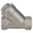 Клапан обратный VCSY3131P-T 3/4″ Ду20 Ру40 Y-образный, резьбовой, пружинный, корпус - нержавеющая сталь 304, диск - нержавеющая сталь 304, уплотнение - PTFE