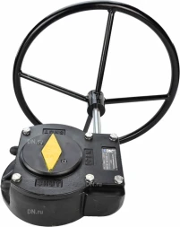 Редуктор четвертьоборотный HARC RQN1-1620Z-T38 корпус - высокопрочный чугун EN-GJS-450-10/ВЧ45