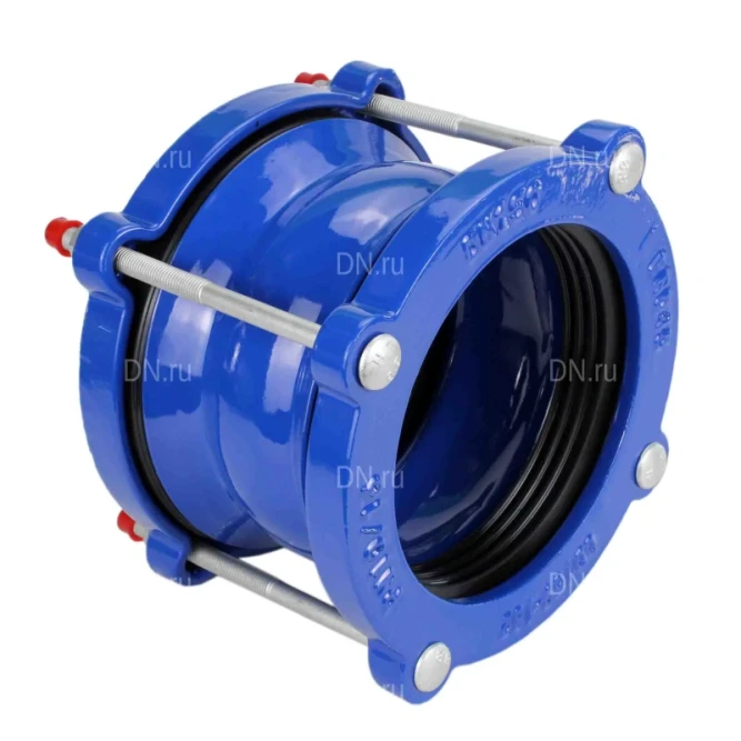 Муфта соединительная ДРК CCDS2112E-SS Ду100 Ру16, корпус - сталь S235, уплотнение - EPDM, обжимной диаметр 109-128мм TIAN