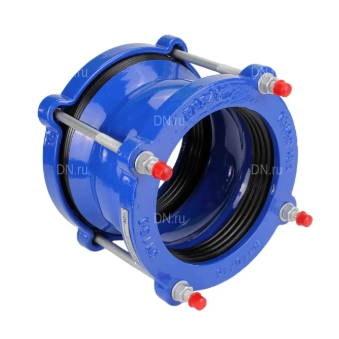 Муфта соединительная ДРК CCDS2112E-SS Ду100 Ру16, корпус - сталь S235, уплотнение - EPDM, обжимной диаметр 109-128мм TIAN