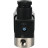 Клапан электромагнитный VS331-ET-NC-24VAC 1/8″ Ду6 Ру10 прямого действия двухходовой, корпус - сталь нержавеющая 304, присоединение - внутренняя резьба, уплотнение - EPDM, нормально-закрытый, катушка - 24 В AC