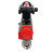 Кран шаровой BV3232P(2pc)-FP-T-ISO-H 2 1/2“ Ду65 Ру40 полнопроходной двухходовой, нержавеющая сталь SS316, внутренняя резьба, уплотнение - PTFE, с пневмоприводом двойного действия PA-DA-83 и БКВ APL-410N EX