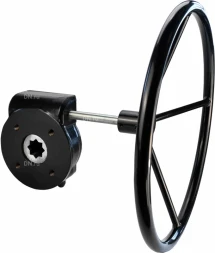 Редуктор четвертьоборотный HARC RQN2-2640Z-T55 корпус - высокопрочный чугун EN-GJS-450-10/ВЧ45
