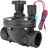 Клапан электромагнитный VS1141-NT-NC-24VDC 1″ Ду25 Ру10 соленоидный двухходовой пилотного действия, корпус - пластик PA66, уплотнение - NBR, внутренняя резьба, нормально закрытый (НЗ), катушка 24В DC