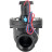Клапан электромагнитный VS1141-NT-NC-24VDC 1″ Ду25 Ру10 соленоидный двухходовой пилотного действия, корпус - пластик PA66, уплотнение - NBR, внутренняя резьба, нормально закрытый (НЗ), катушка 24В DC