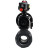 Кран шаровой BV4242E-FP-GRM-ISO Дн20 Ру10 полнопроходной, корпус - НПВХ, шар - НПВХ, уплотнение - EPDM, с пневмоприводом PA-DA-105-1, пневмораспределителем 4M310-08 AC220V и БКВ APL-510N EX