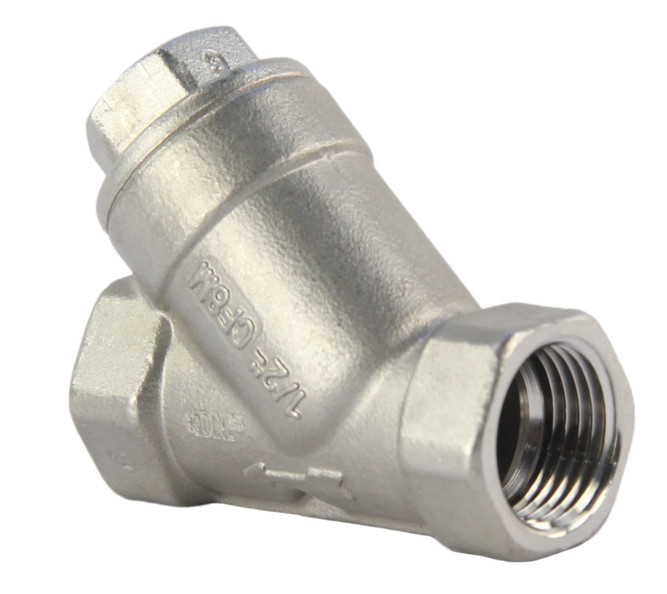 Фильтр сетчатый FMY3232P-T 1/2″ Ду15 Ру16, Y-образный, корпус - нержавеющая сталь 316, резьбовой