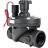 Клапан электромагнитный VS1141-NT-NC-24VDC 1 1/2″ Ду40 Ру10 соленоидный двухходовой пилотного действия, корпус - пластик PA66, уплотнение - NBR, внутренняя резьба, нормально закрытый (НЗ), катушка 24В DC