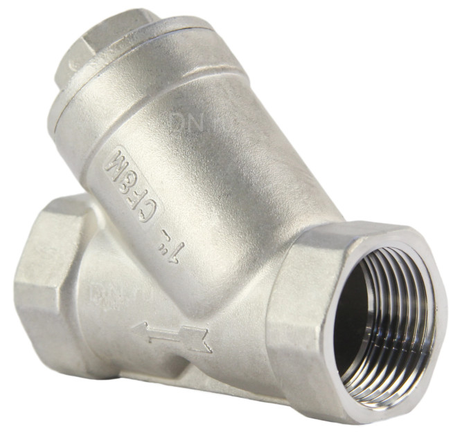 Фильтр сетчатый FMY3232P-T 3/4″ Ду20 Ру16, Y-образный, корпус - нержавеющая сталь 316, резьбовой