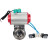 Затвор дисковый поворотный WBV3131E-2W-T-H Ду25 Ру10 резьбовой, пищевая нержавеющая сталь 304, уплотнение - EPDM, с пневмоприводом PA-DA-052, пневмораспределителем 4V320-08 AC220V и магнитным переключателем ALS200D