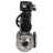 Кран шаровой BV3232P(4pc)-FP-3WL-F Ду100 Ру16 полнопроходной трехходовой, фланцевый, корпус - нержавеющая сталь SS316, с пневмоприводом PA-DA-105-1 двойного действия и пневмопозиционером YT-1000RSN с обратной связью