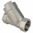 Клапан обратный VCSY3232P-T 3/4″ Ду20 Ру40 Y-образный, резьбовой, пружинный, корпус - нержавеющая сталь 316, диск - нержавеющая сталь 316, уплотнение - PTFE