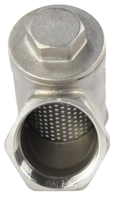 Фильтр сетчатый FMY3232P-T 1 1/2″ Ду40 Ру16, Y-образный, корпус - нержавеющая сталь 316, резьбовой