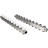 Коллекторная группа GC3-31-10 1″ Ду25 Ру10 отводов — 10, в сборе с терморегулирующими клапанами и запорно-балансировочными клапанами, без переходников, корпус - нержавеющая сталь AISI 304