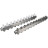 Коллекторная группа GC3-31-11 1″ Ду25 Ру10 отводов — 11, в сборе с терморегулирующими клапанами и запорно-балансировочными клапанами, без переходников, корпус - нержавеющая сталь AISI 304