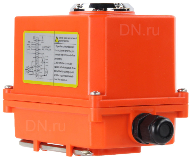 Электропривод четвертьоборотный QT-N-003EM-O1-220VAC-У1 MINI 220В