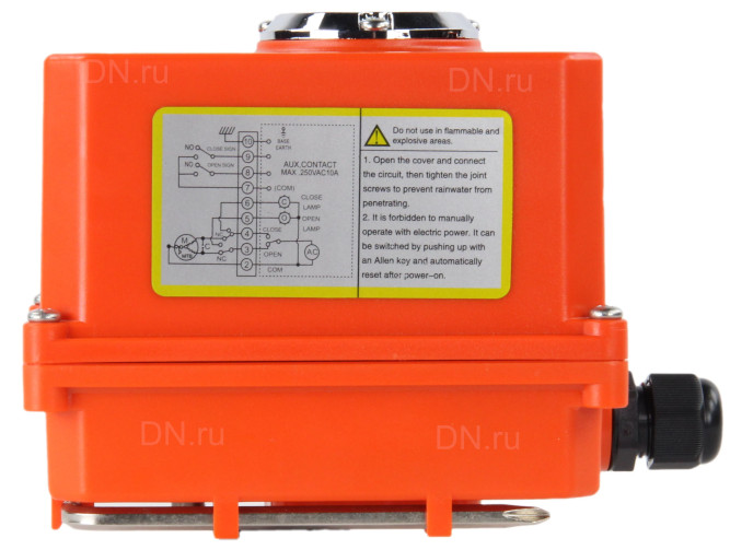 Электропривод четвертьоборотный QT-N-003EM-O1-220VAC-У1 MINI 220В