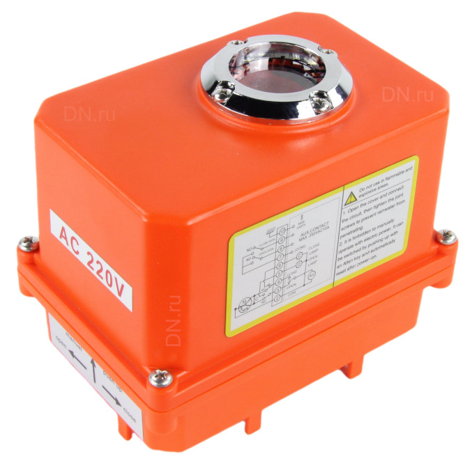 Электропривод четвертьоборотный QT-N-003EM-O1-220VAC-У1 MINI 220В