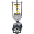 Регулятор давления после себя PRA1030E-F-DA Ду25 Ру16 Kvs6,3 прямого действия, серый чугун СЧ20, фланцевый, Tmax до 150°С, диапазон настройки 3 (3 - 7 кгс/см2)