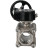 Кран шаровой BV3232P(3pc)-FP-SW-ISO-H Ду100 Ру63 полнопроходной, корпус - нержавеющая сталь SS316, под приварку, с редуктором RDN RQN5-500Z-T30