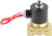 Клапан электромагнитный VS100-VT-NC-24VAC 3/4″ Ду20 Ру10 прямого действия двухходовой, корпус - латунь, присоединение - внутренняя резьба, уплотнение - VITON, нормально-закрытый, катушка - 24 В AC