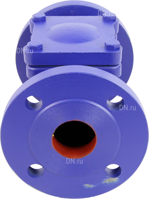 Клапан обратный VC1130M-F Ду50 Ру16 фланцевый, подъемный, корпус - чугун, диск - нержавеющая сталь, уплотнение - нержавеющая сталь