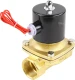 Клапан электромагнитный VS100-VT-NC-24VAC 1 1/4″ Ду32 Ру10 прямого действия двухходовой, корпус - латунь, присоединение - внутренняя резьба, уплотнение - VITON, нормально-закрытый, катушка - 24 В AC