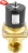 Клапан электромагнитный VS100-VT-NC-24VAC 1 1/4″ Ду32 Ру10 прямого действия двухходовой, корпус - латунь, присоединение - внутренняя резьба, уплотнение - VITON, нормально-закрытый, катушка - 24 В AC