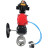 Кран шаровой BV3232P(2pc)-FP-T-ISO-H Ду10 Ру63, внутренняя резьба, полнопроходной, нержавеющая сталь SS316, PTFE, с пневмоприводом PA-DA-052, пневмораспределителем 4V320-10 AC220V, БКВ APL-410N Ex, ручным дублером MON1-250-T26-ISO, БПВ AFC2000